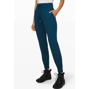 NWOT LULULEMON ATHLETICA Ready To Rulu Pant 'Updated' in Blue Borealis Size 2